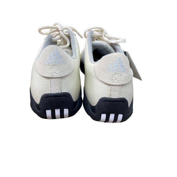 Adidas Driver Isabelle womans beige Leather golf sneakers Size 9 SKU 8791 - Picture 10 of 16